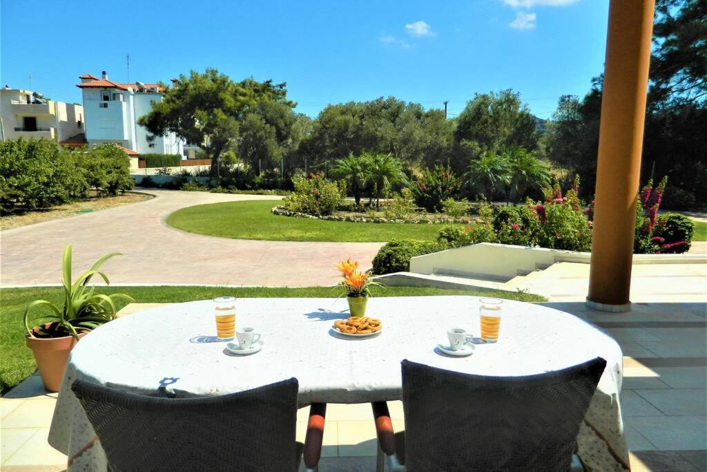 Fiore Di Rodi - Private Pool, Jacuzzi And Barbecue เอียลิซอส ภายนอก รูปภาพ
